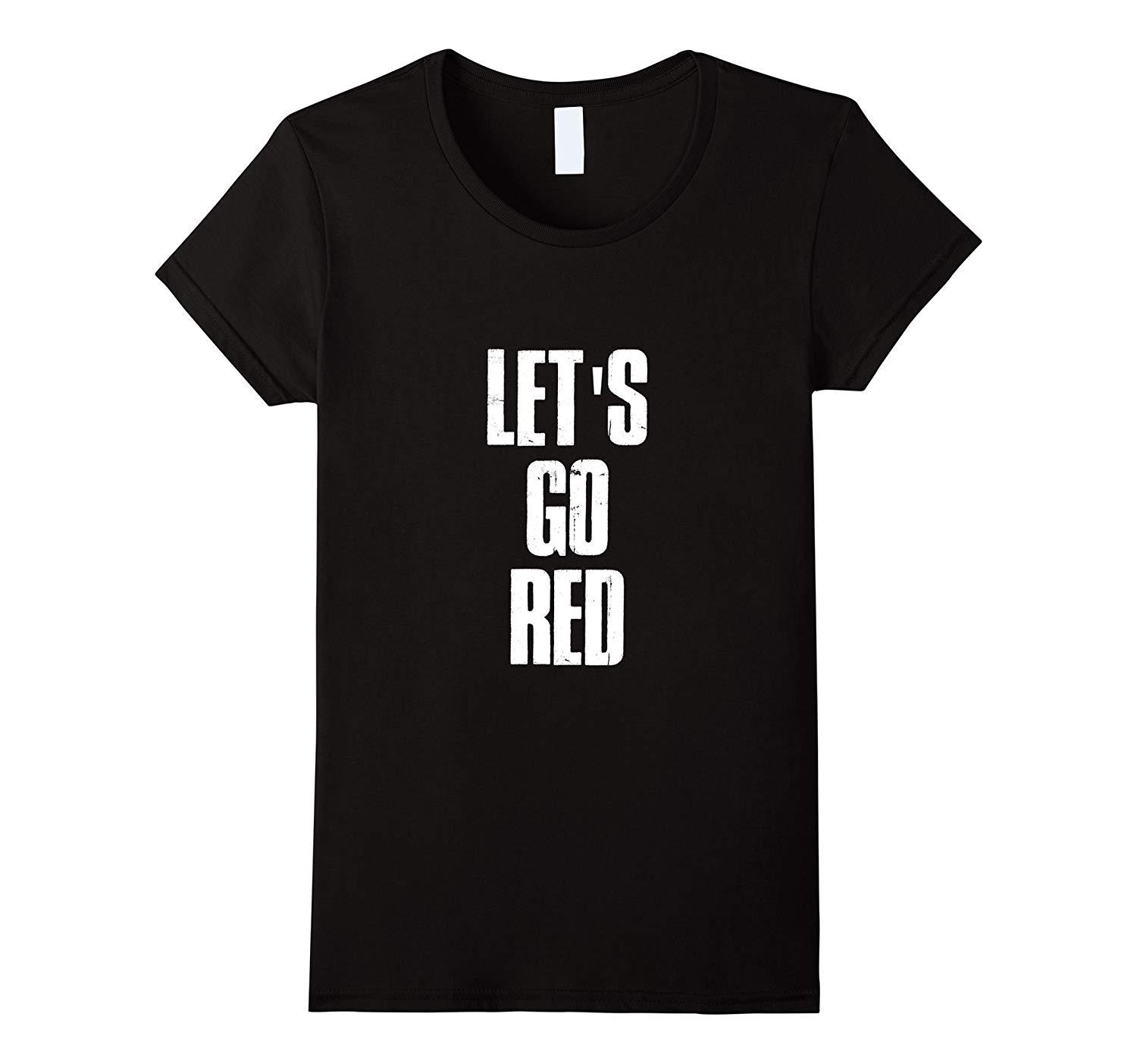 New Shirts - Let's go red Shirts Wowen - Tops