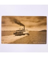 Ferry Boat Crossing San Francisco Bay California Unposted Postcard - $14.36