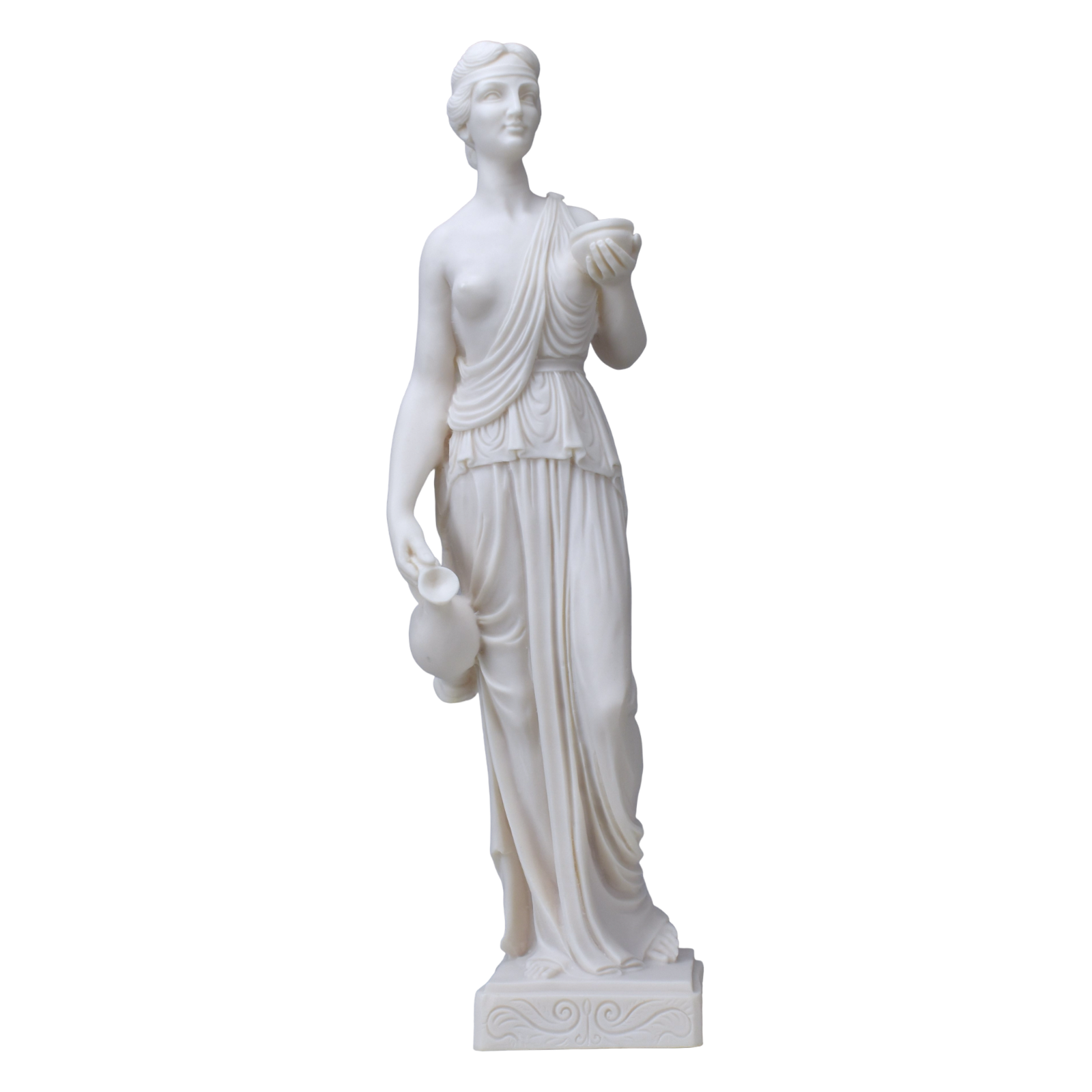 Hebe Juventus Goddess of youth Female Greek Roman Statue Sculpture Cast ...