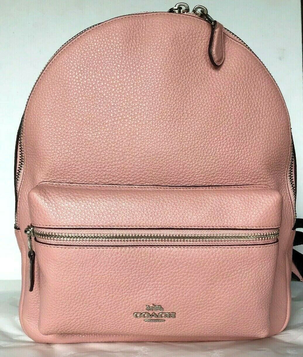 coach mini backpack pink