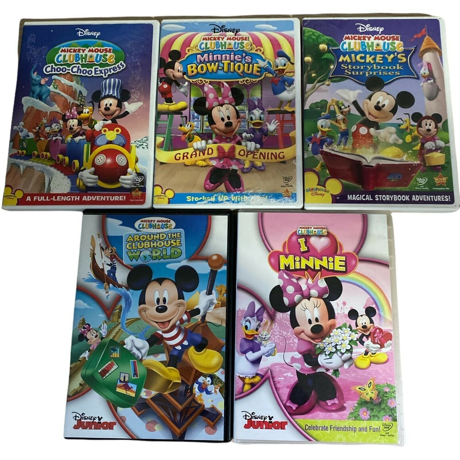 Disney Mickey Mouse Clubhouse DVD Lot Of 5 and similar items