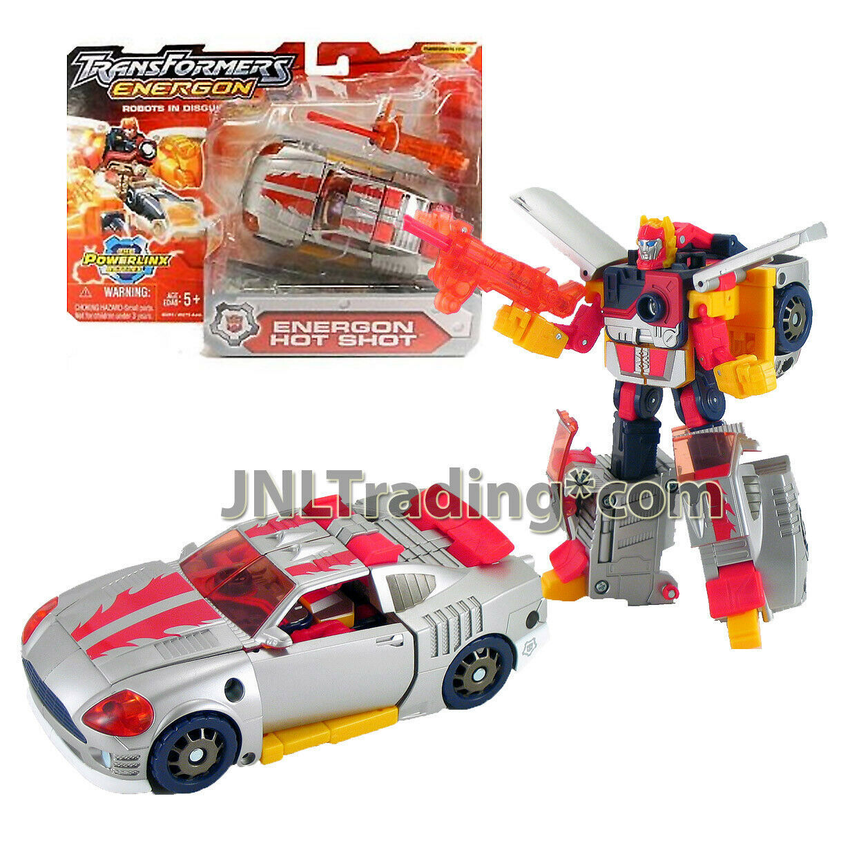 Year 2004 Transformers Energon Powerlinx Combiners 6" Figure ENERGON