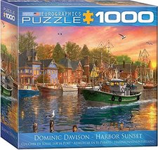 Harbor Sunset - 1000 Piece Jigsaw Puzzle - $29.98