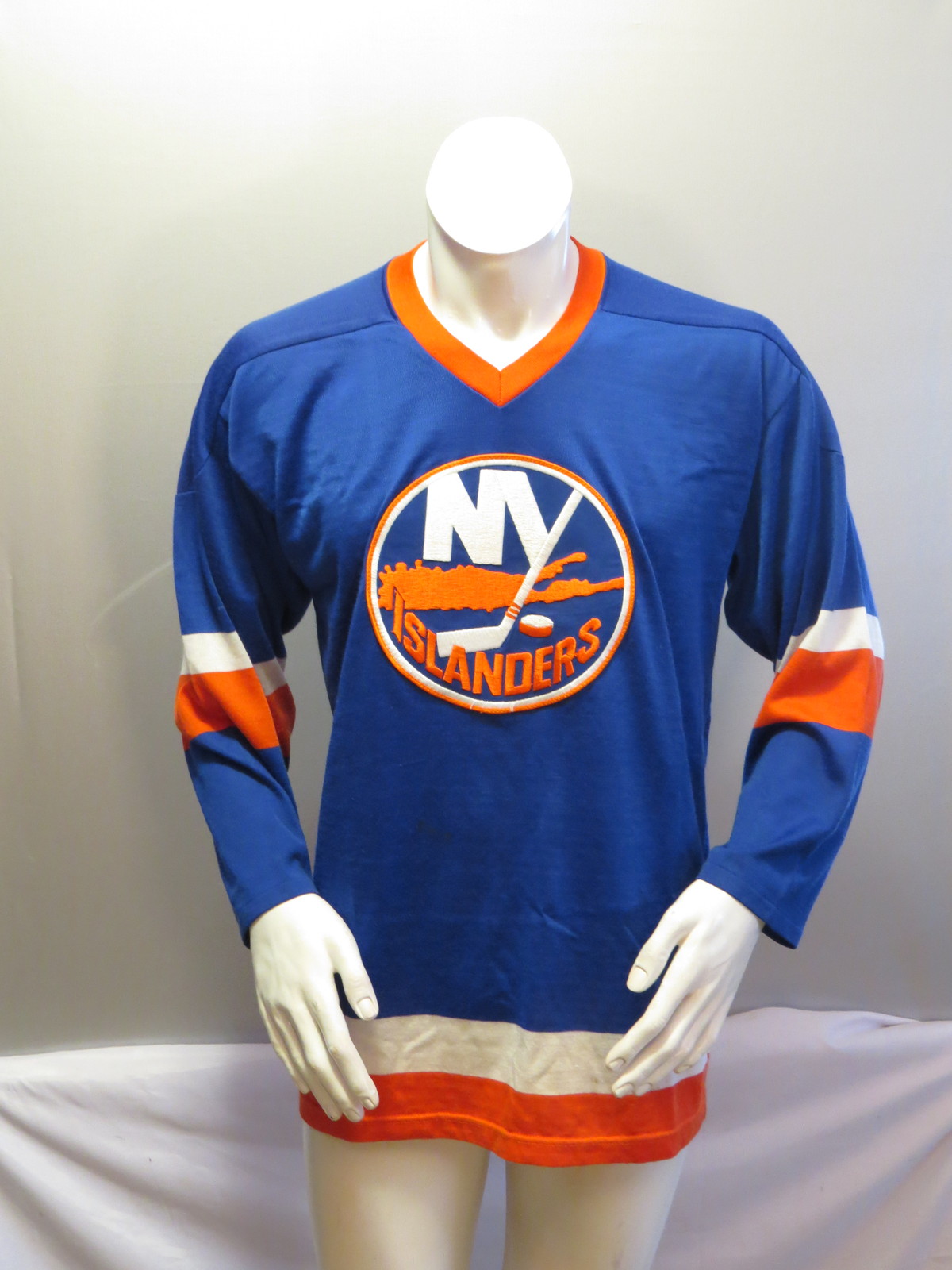 Primary image for New York Islanders Jersey (VTG) 1970s Away jersey by Sandknit - Mens Medium