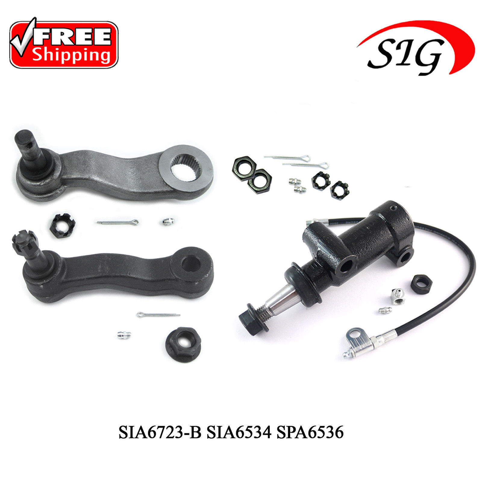 3 JPN Pitman & Idler Arms for Cadillac Escalade 2002 2003 2004 2005