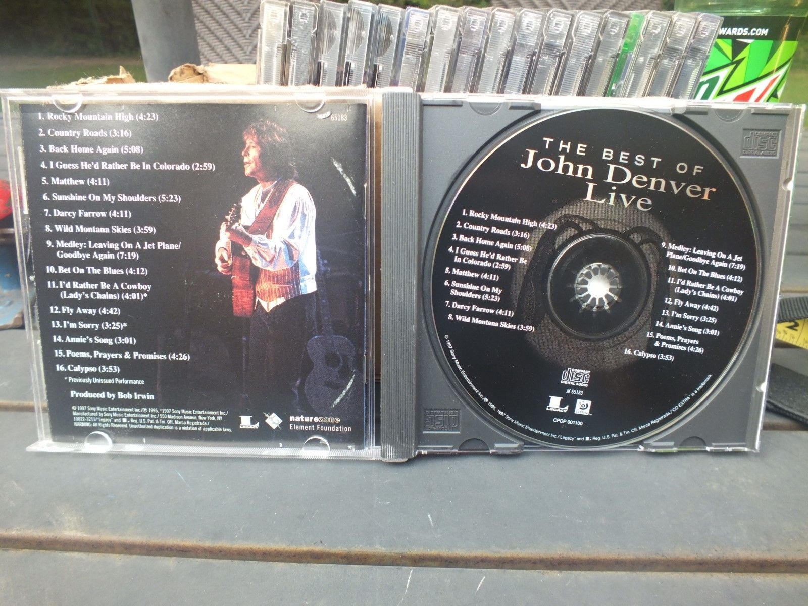 John Denver : The Best Of John Denver Live Music CD CDs