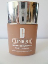 Clinique Acne Solutions Liquid Makeup #18 Fresh Cream Caramel M - 30mL /... - $14.96