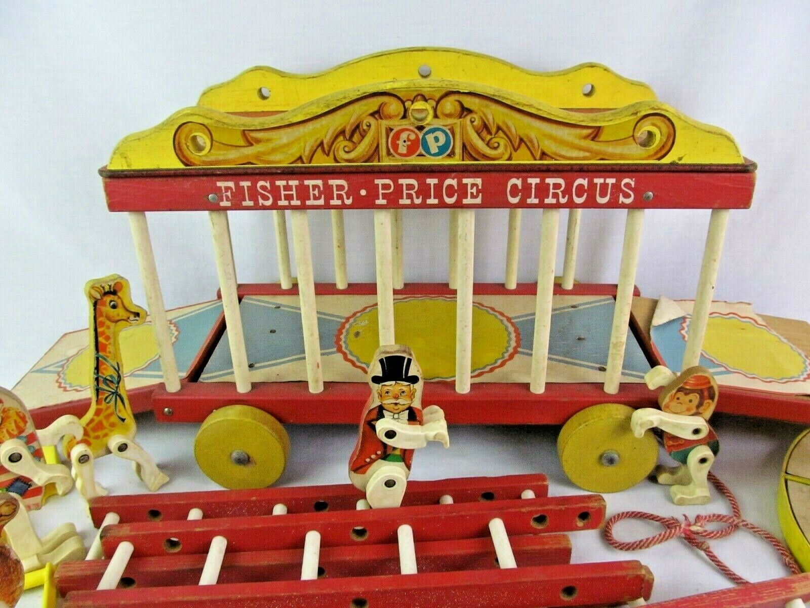 circus wagon toy chest