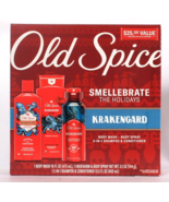Old Spice Smellebrate The Holidays Krakengard 3 Pc Body Care Gift Set - $37.99