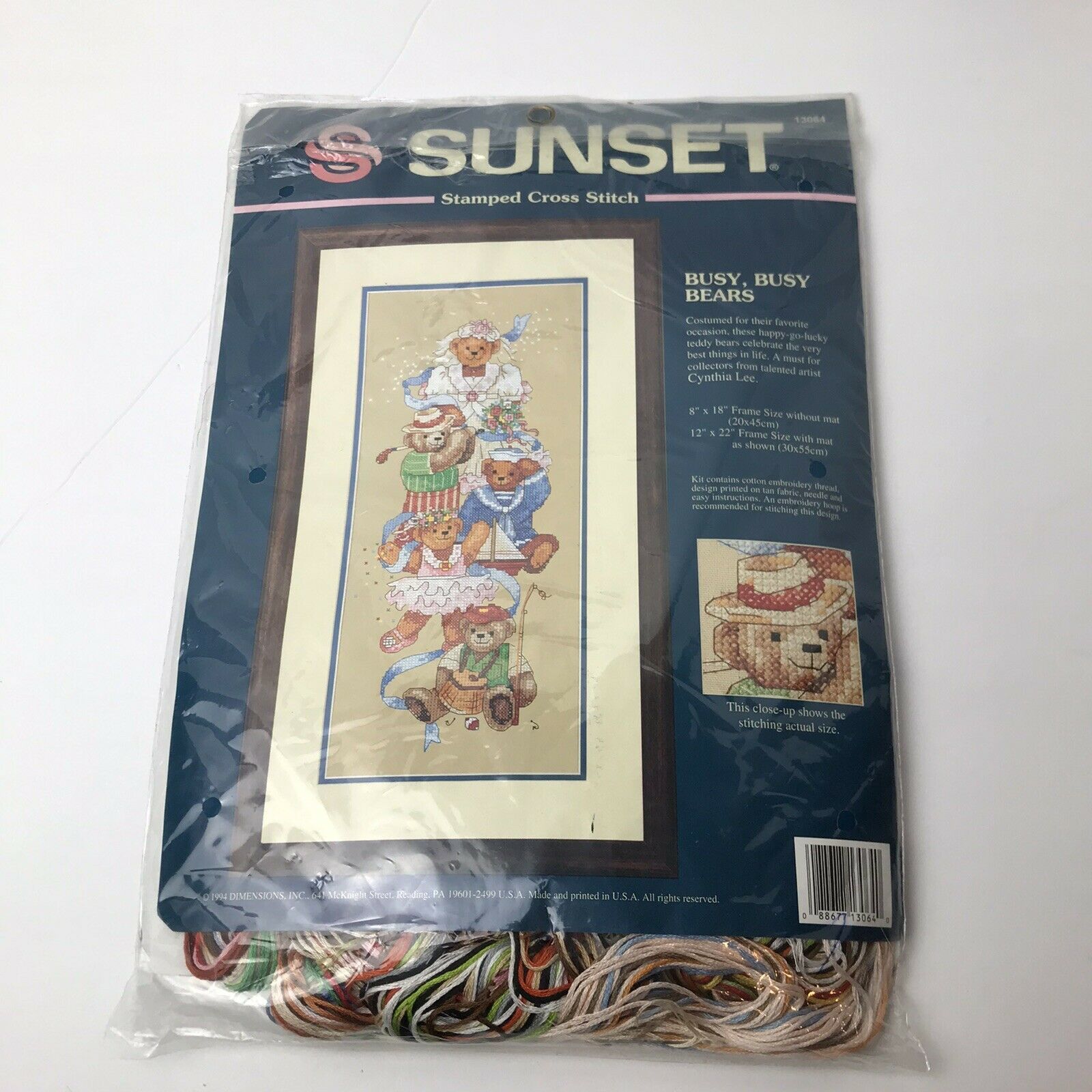 Sunset Plastic Canvas Pattern 1990s 4 Listings