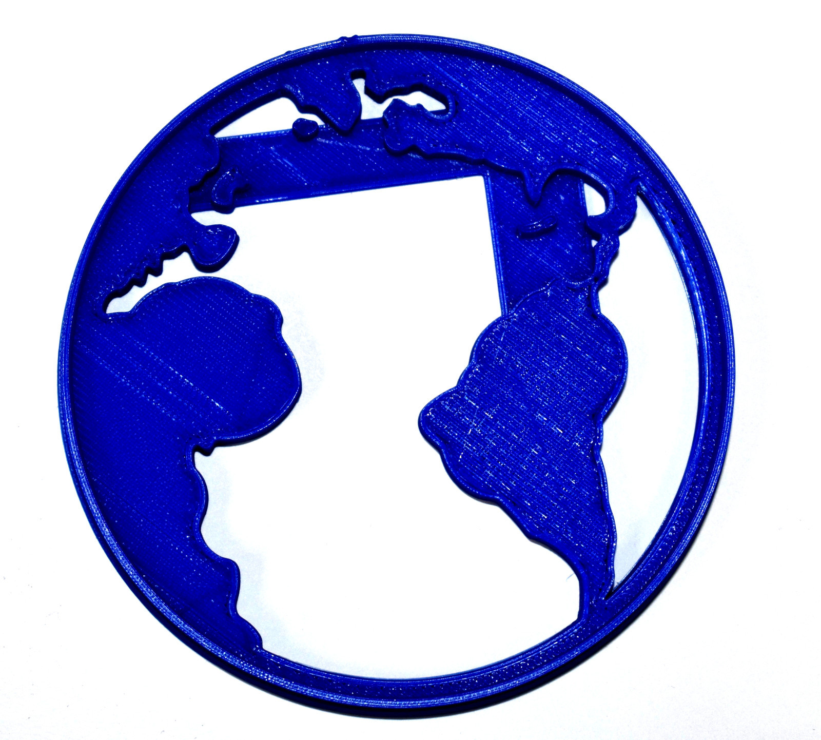 Planet Earth World Globe Science Geography Cookie Cutter 3D Printed USA PR616