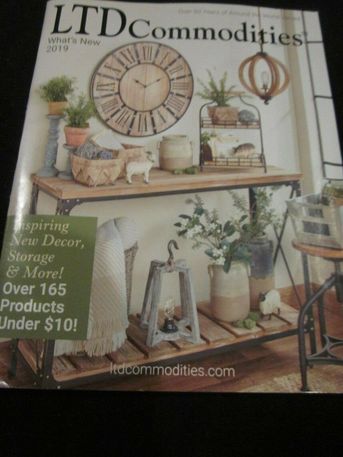 LTD COMMODITIES CATALOG WHAT'S NEW 2019 INSPIRING NEW DECOR BRAND NEW