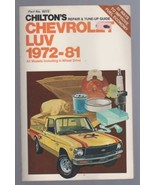 Chilton’s Auto Manual for Chevrolet Luv 1972-81 Truck - $12.82