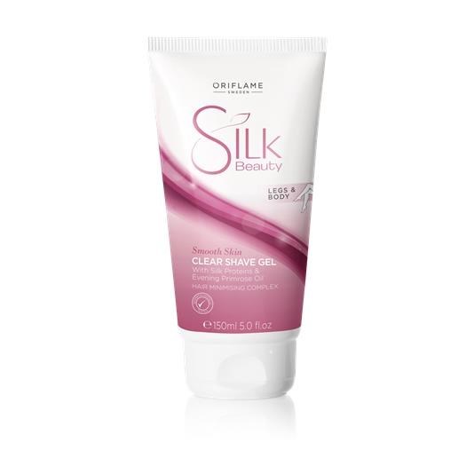 Silk Beauty Clear Shave Gel 150ml legs & body care Oriflame Sweden shaving cream Creams