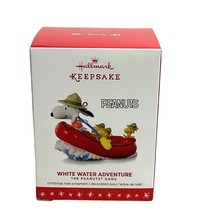 Hallmark Ornament Keepsake 2016 Beagle Scouts White Water Adventure Raft... - $95.39