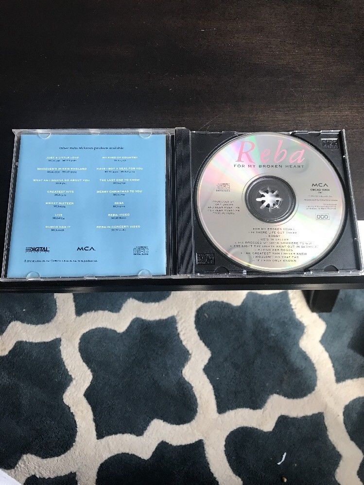 For My Broken Heart by Reba McEntire (CD, Oct-1991, MCA) - CDs