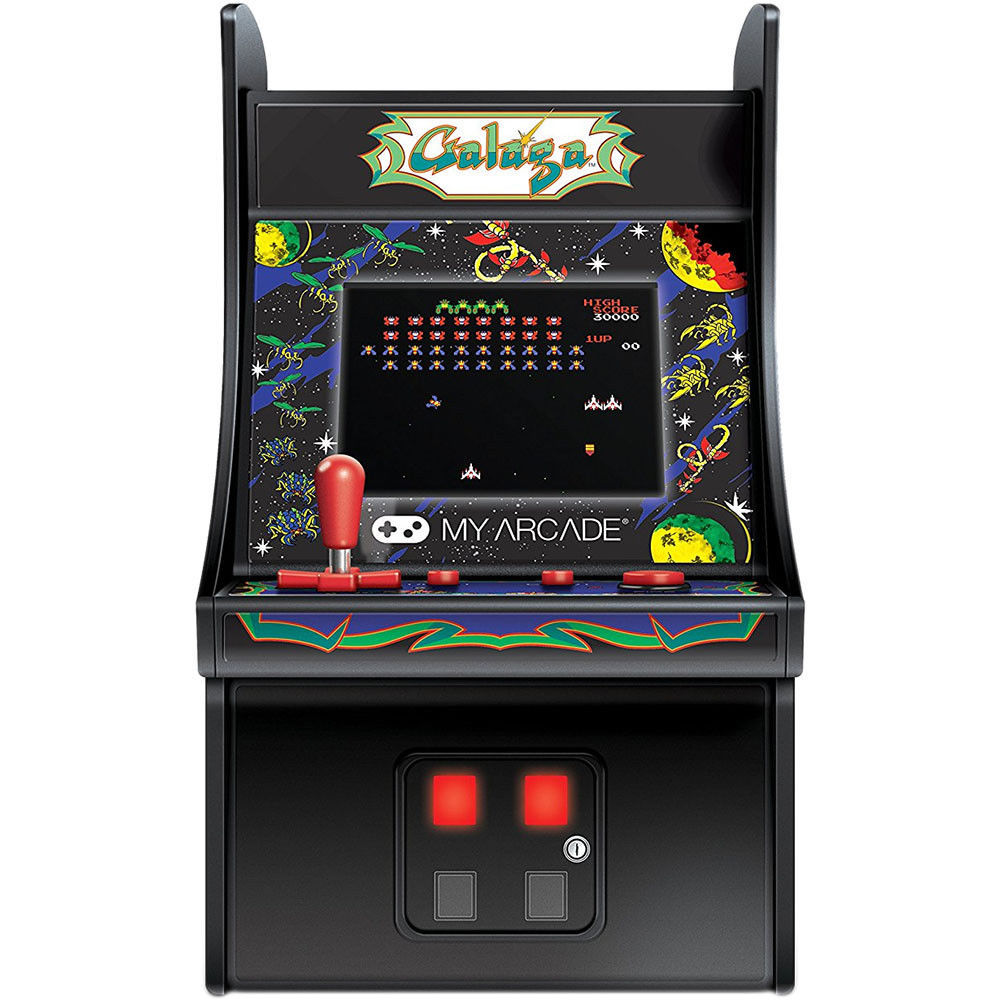 My Arcade Galaga 2.75" Micro Arcade Machine Game Console Player Systems