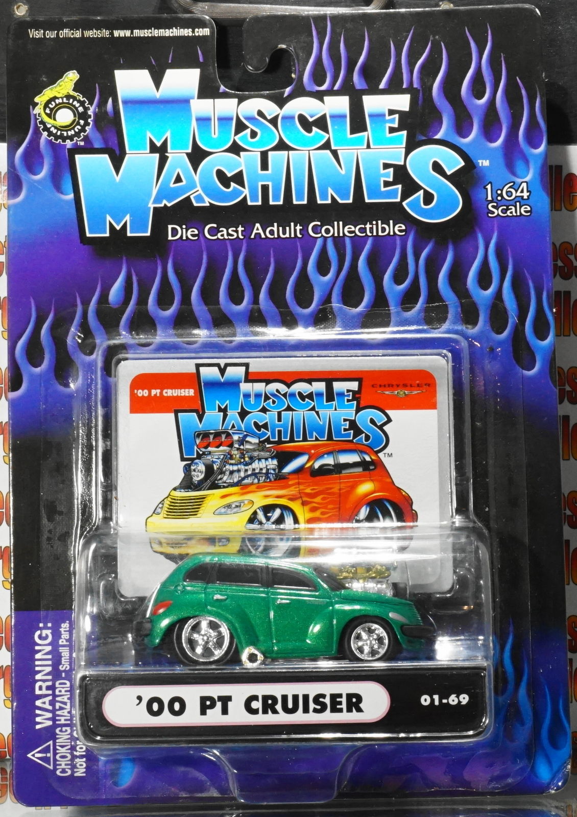 Diecast And Toy Vehicles Muscle Machines 00 Pt Cruiser 164 Diecast Car