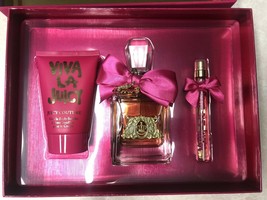 Juicy Couture Viva La Juicy Perfume 3.4 Oz Eau De Parfum Spray 3 Pcs Gift Set image 4