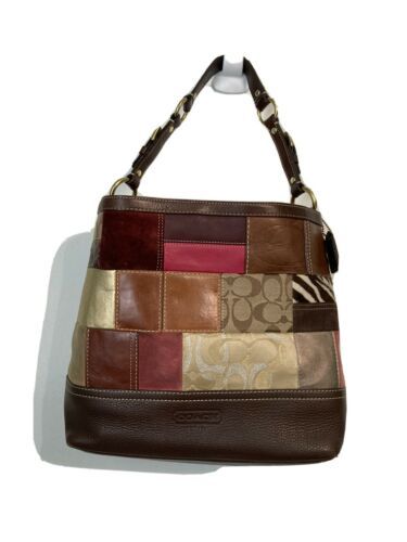 coach multicolor purse