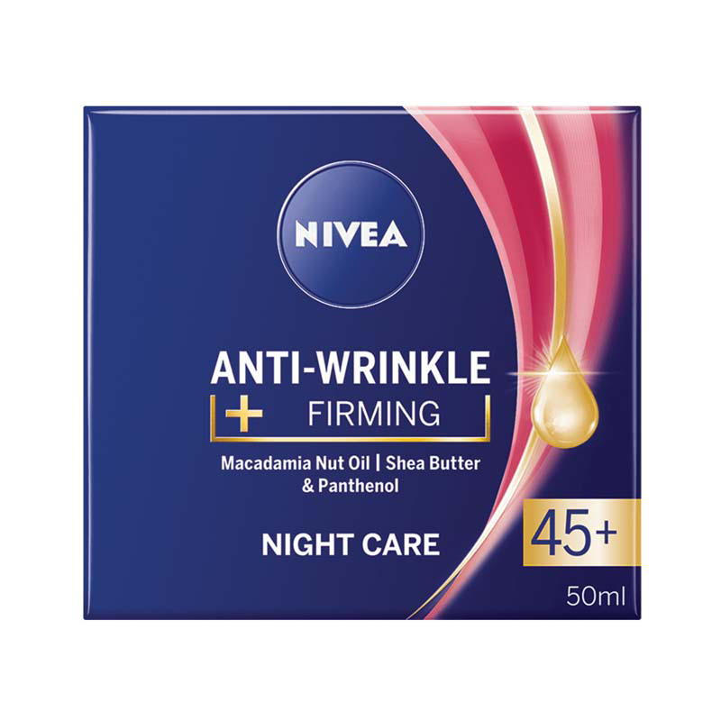 Primary image for Nivea Firming 45+ anti-wrinkle night cream 50 ml