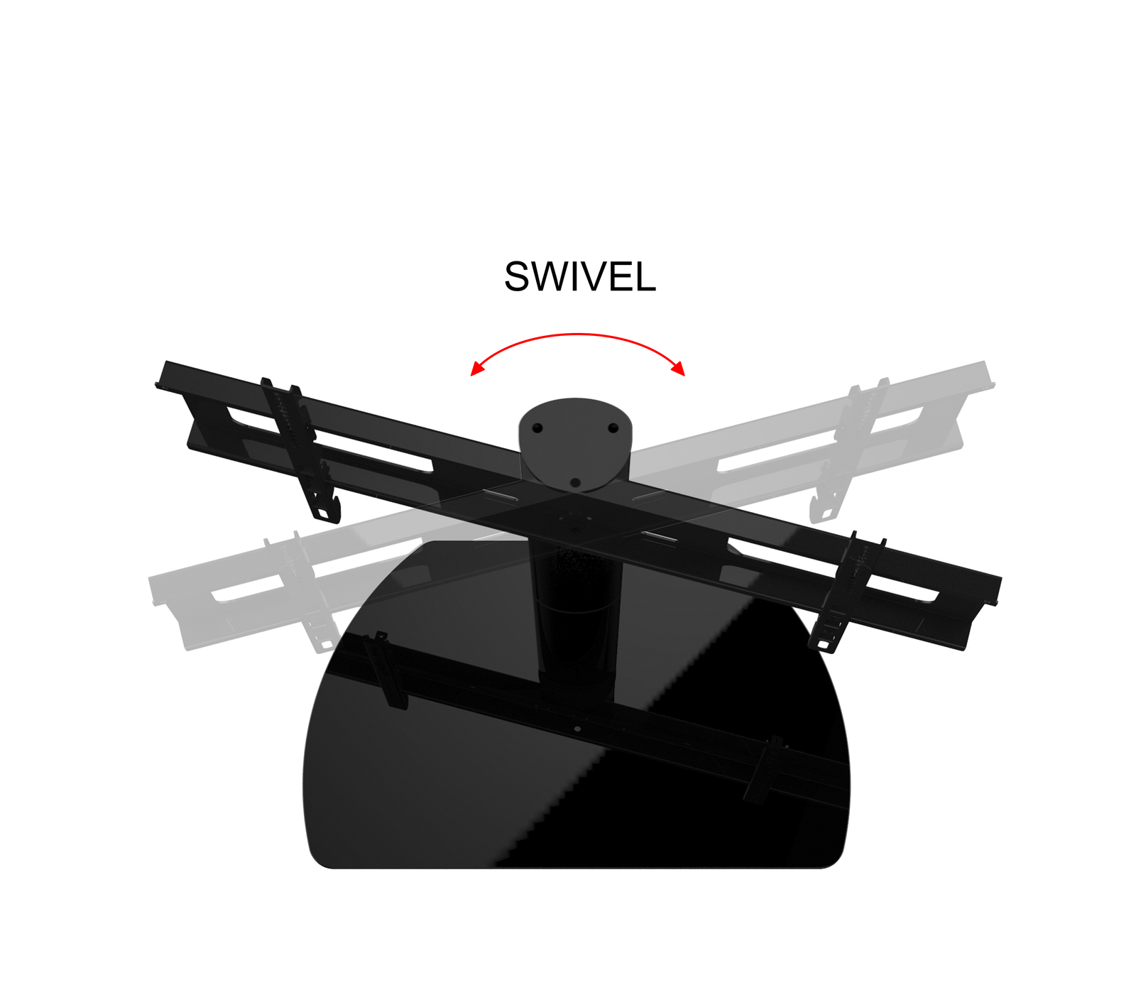 New Universal Replacement Swivel TV Stand/Base for LG 55UH6150UB TV