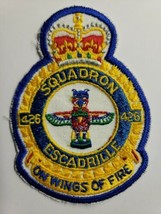 1950's Royal Canadian Air Force Patch 426 Fighter Squadron PB156  - $18.99
