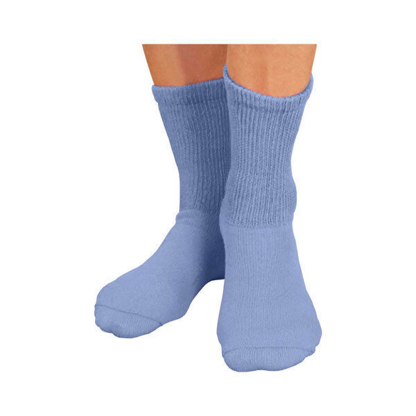 Loose Wide Top Non Binding Diabetic Friendly Crew Socks Women (6