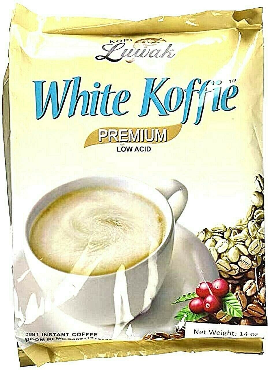 Luwak White Koffie Low Acid 3In1 Instant Coffee 20 Sachets x 20g