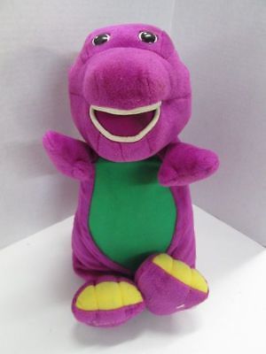 Fisher Price 2001 plush Barney Magical Friend Talks, Sings & Lights up ...