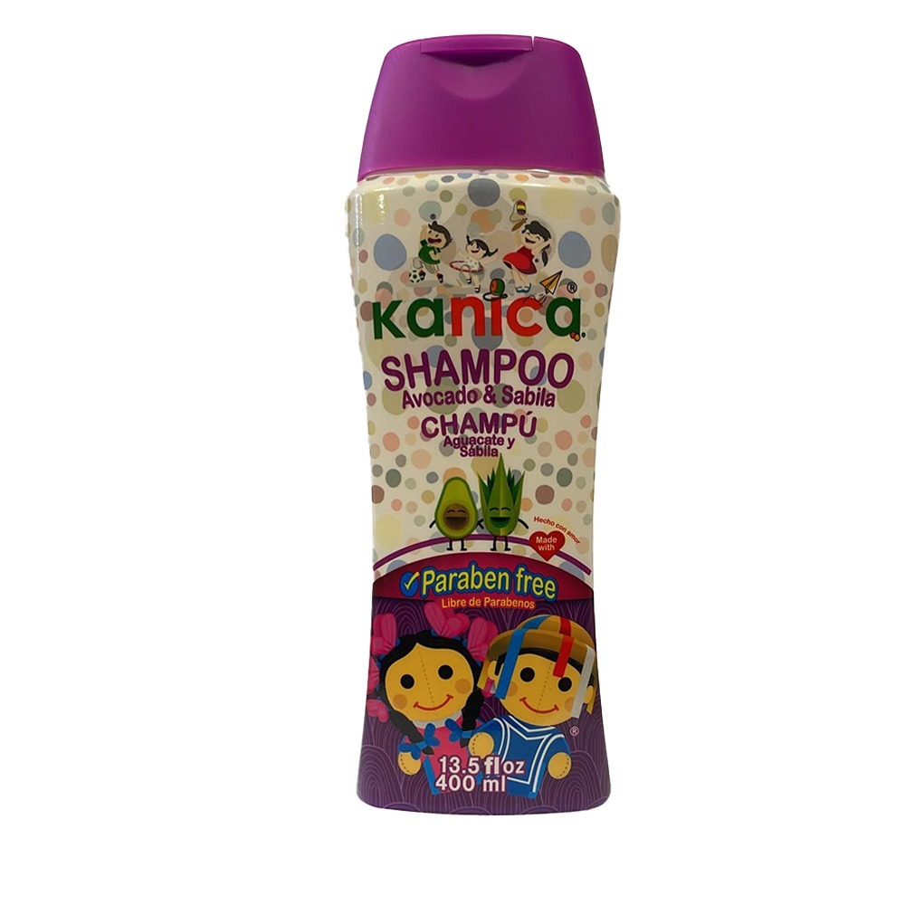 Kanica Avocado and Aloe Vera Shampoo 400ml Champú Kanica Aguacate y