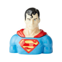 Superman Cookie Jar 10.5" High DC Comics Stoneware Collectible Children Gift