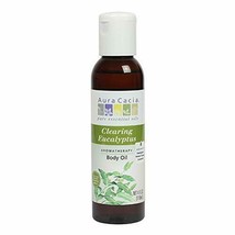 Aura Cacia Clearing Eucalyptus Aromatherapy Body Oil | 4 fl. oz. - $10.63