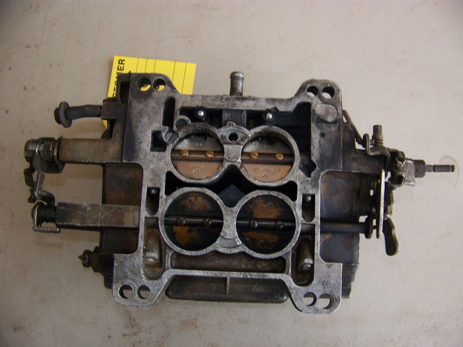 1967 DODGE CHARGER CORONET PLYMOUTH SATELLITE 383 CARBURETOR OEM CARTER ...