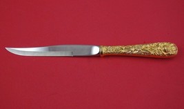 Repousse Vermeil by Kirk Sterling Silver Steak Knife nontypical color 8 5/8"  - $107.91