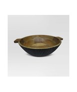 Threshold Decorative Wood Bowl - Black - $24.74