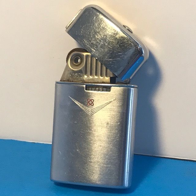 RONSON VARAFLAME WINDLITE USA LIGHTER VINTAGE TOBACCIANA ADVERTISING  COLLECTIBLE