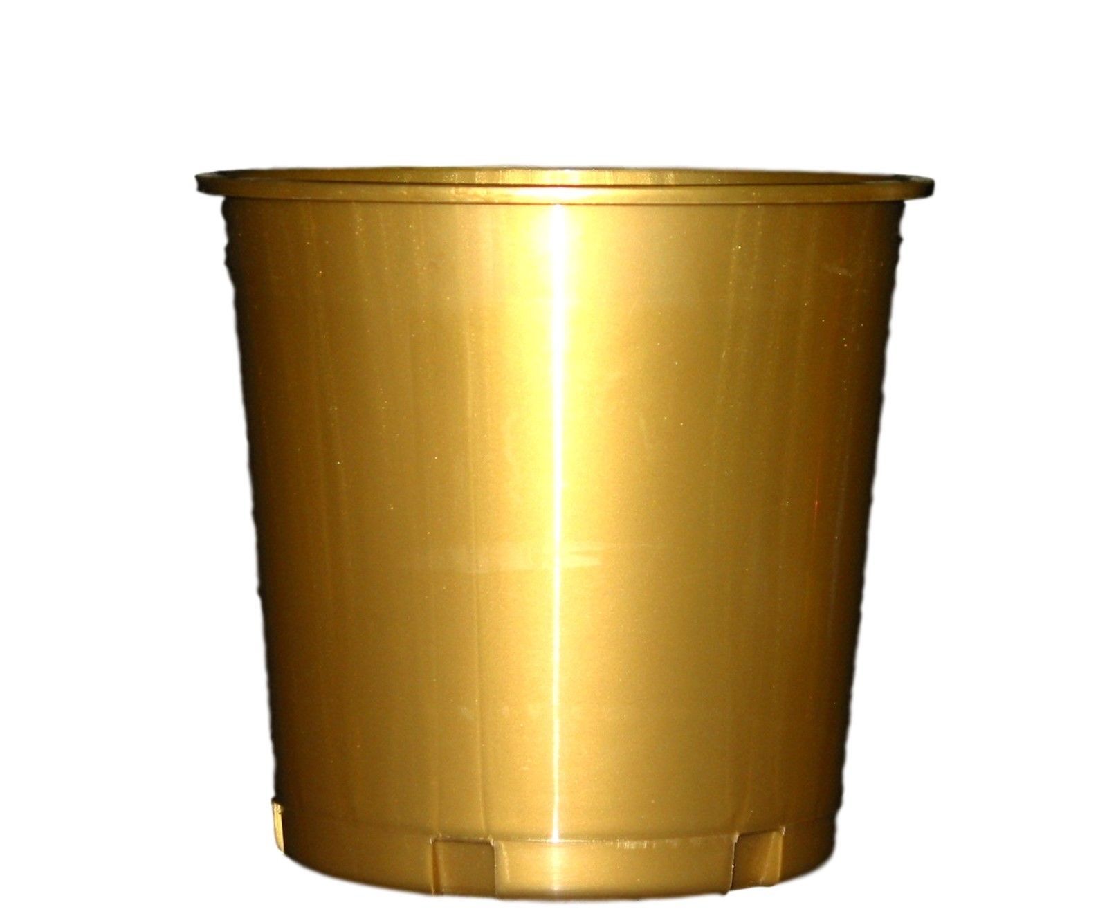 50 Gold Offering Buckets Mfg USA Lead Free, Plastic Buckets are