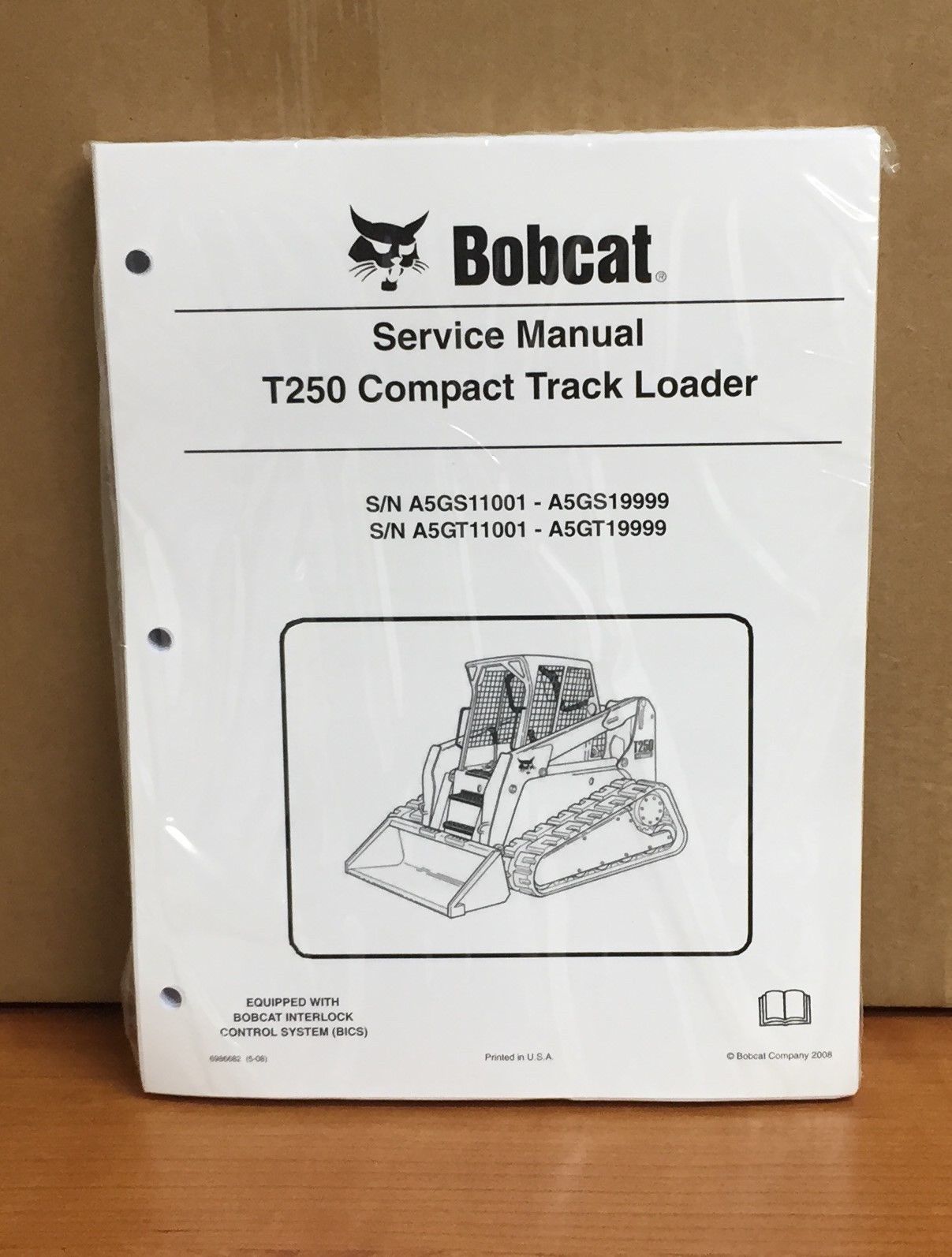 Bobcat T250 Track Loader Service Manual Shop and 50 similar items. 11