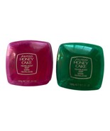 Shiseido Honey Cake Soap Translucent Green &amp; Pink New - $27.72