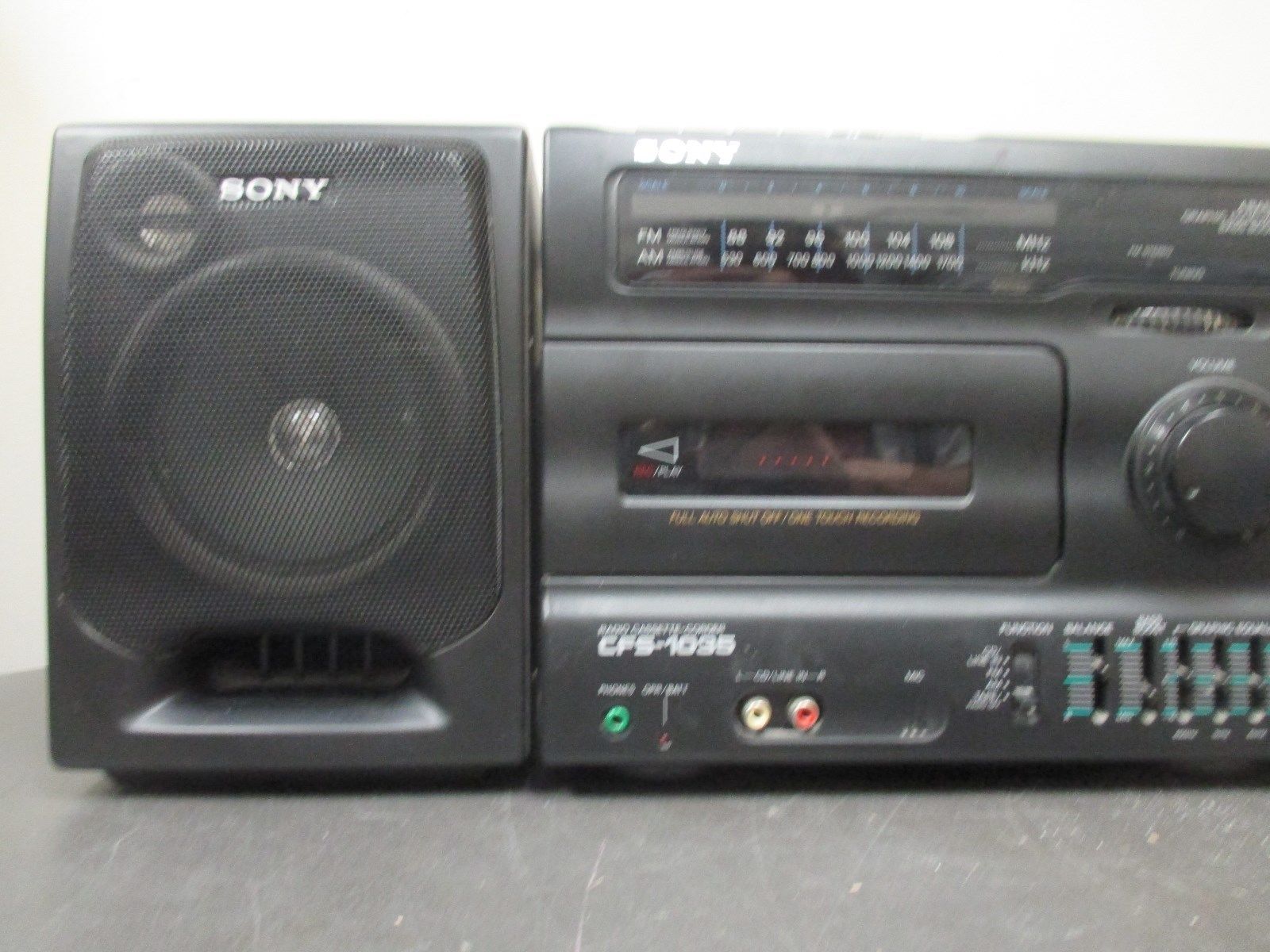 SONY CFS-1035 Radio Cassette Recorder For and 50 similar items