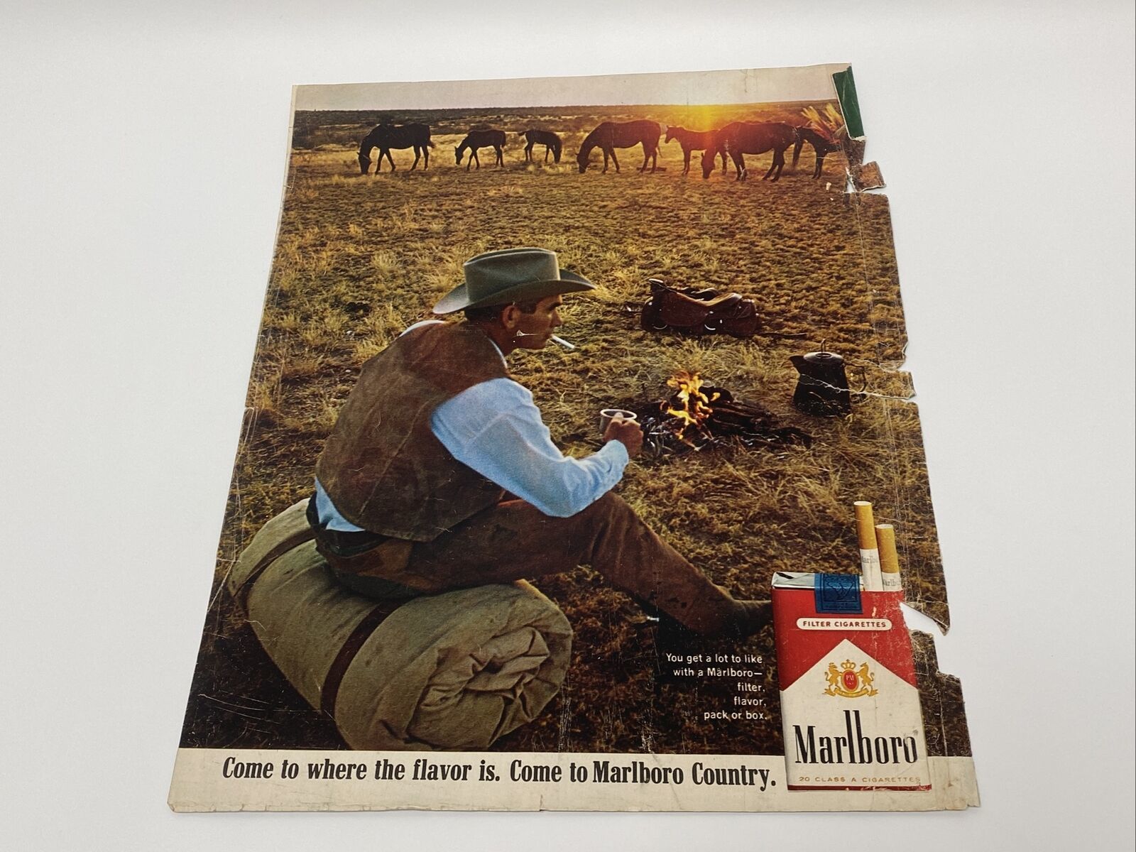 Lot 10 Vintage Cigarette Tobacco Magazine Print Ads 1970s - Other