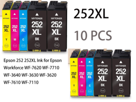 epson 252xl compatible printer WF3620 WF3640 WF-7620 WF-7710 WF-7720 replacement - $19.79+