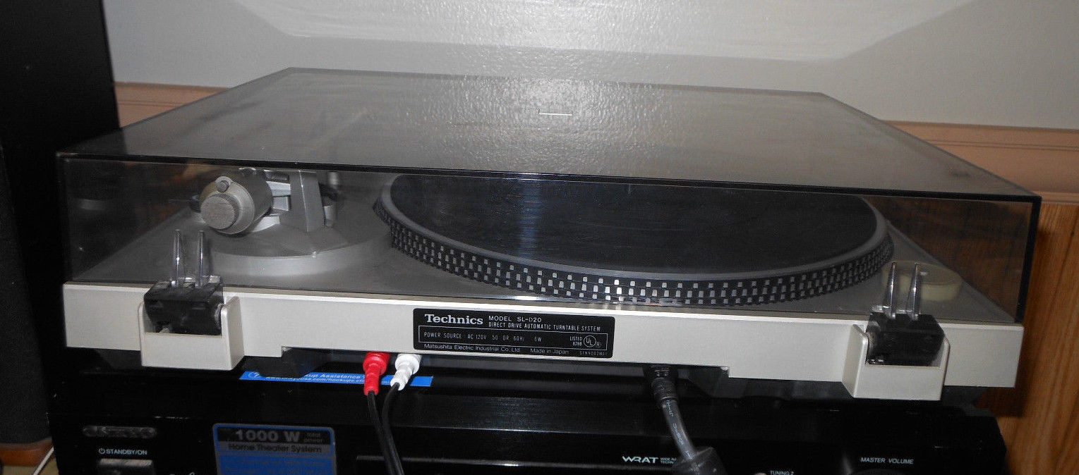 Vintage Technics SLD20 Direct Drive Automatic Turntable Record Player