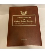 Golden Replicas of United States Stamps  22k gold plated FDC 75 Stamps 1... - $147.51