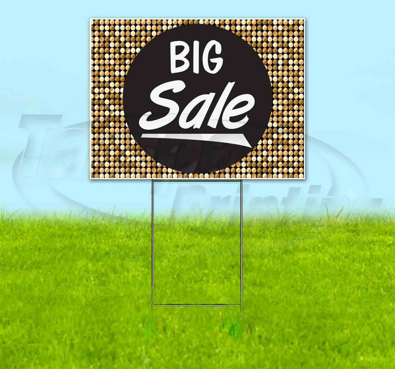 BIG SALE 18x24 Yard Sign Corrugated Plastic Bandit Lawn Business USA