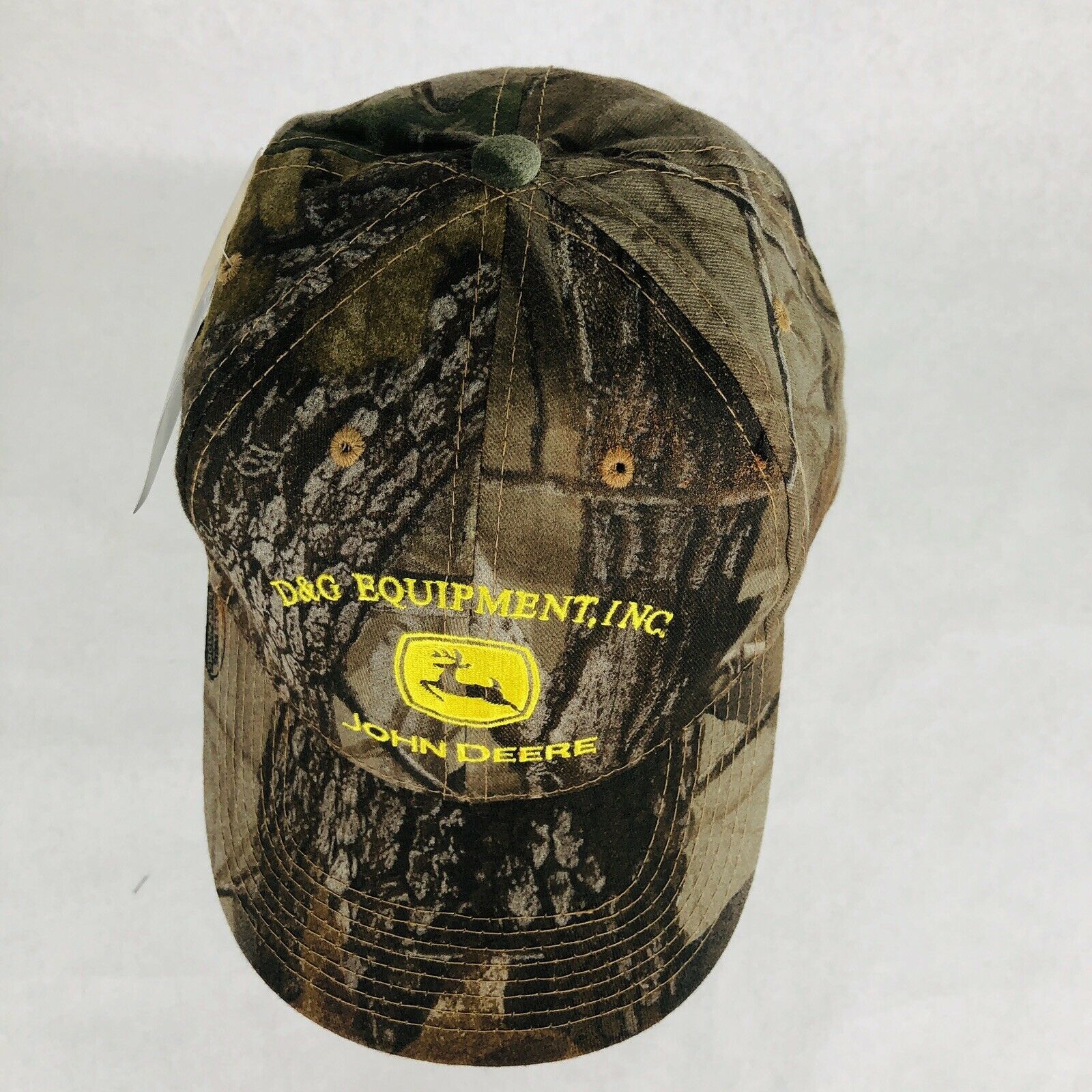 New John Deere Hat D&G Equipment Snapback Camo Hunting Realtree