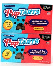 2 Boxes Spunky Pup 5 Oz PupTarts Chicken Flavor Semi Moist Treats For Dogs 