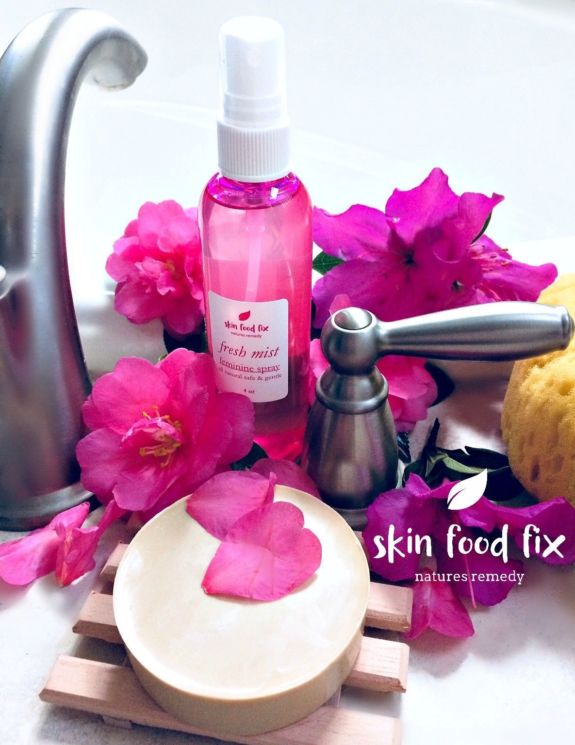 Feminine Spray Vaginal Odor Itching, freshen quick spray, travel bag