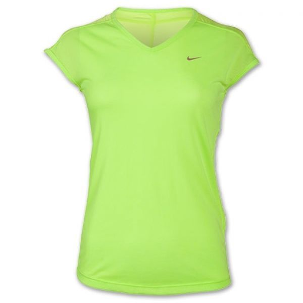 womens neon green nike shirt